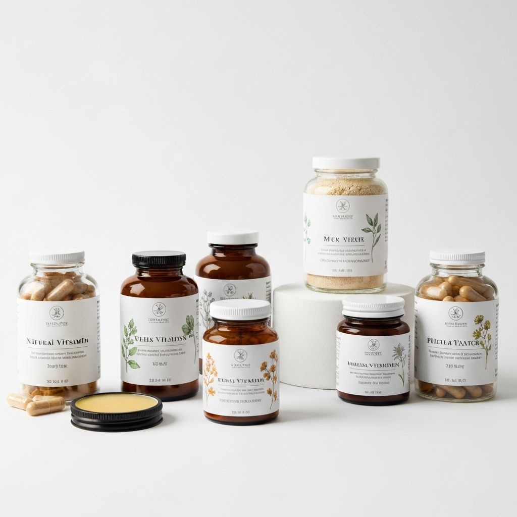 Natural vitamins and supplements